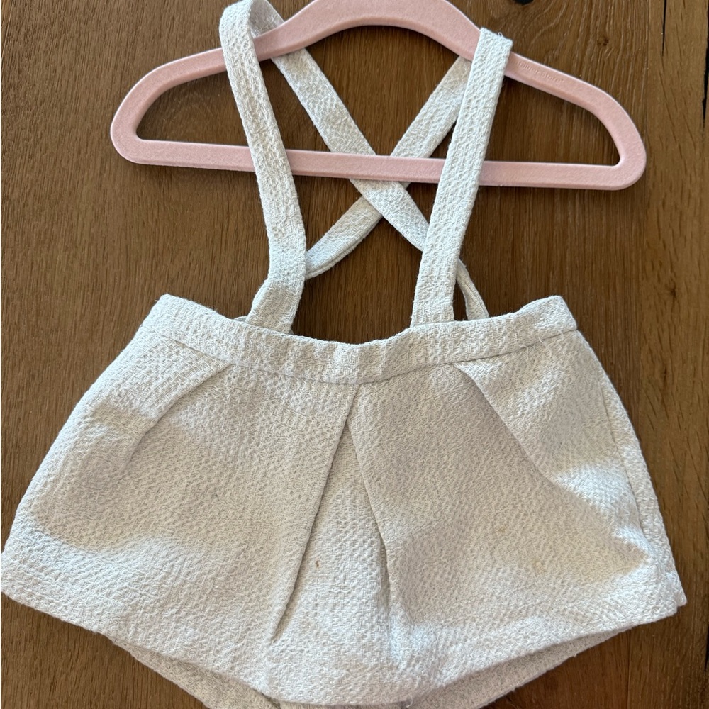 Lola Palacios Textured Baby Romper